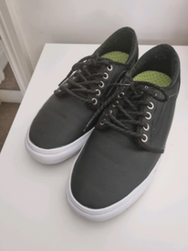 all black vans size 8